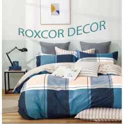 Lenjerie 100% Bumbac - Valentini Bianco bleomarin si crem