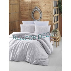 Lenjerie 100% Bumbac - Valentini Bianco gri